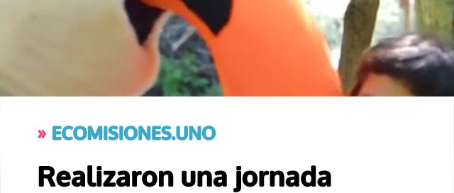 Realizaron una jornada ambiental en Profundidad con actividades educativas y forestales