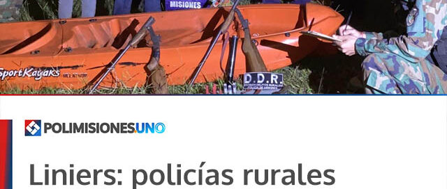 Liniers: policías rurales frustraron presunta caza furtiva y demoraron a cuatro hombres